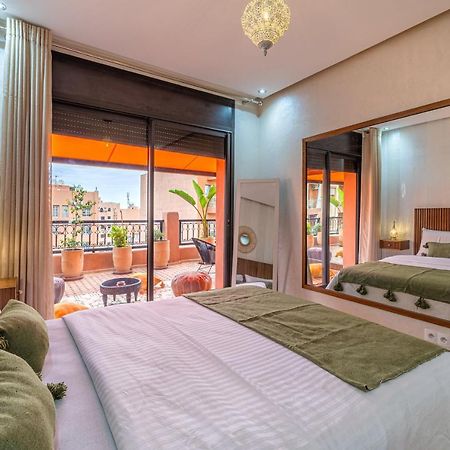 L'Atlas - Appartement Authentique A Gueliz Marrakesh Buitenkant foto