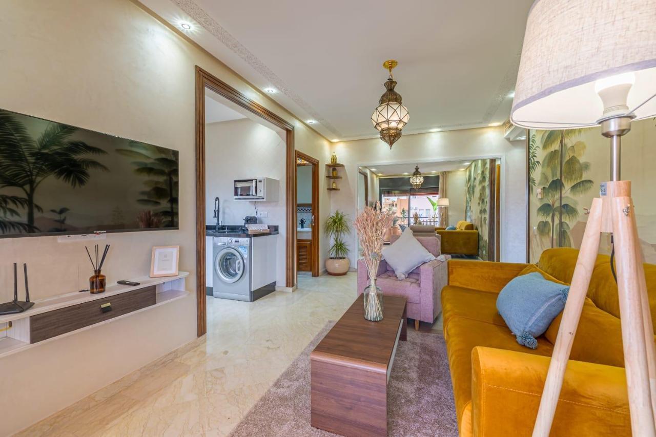 L'Atlas - Appartement Authentique A Gueliz Marrakesh Buitenkant foto