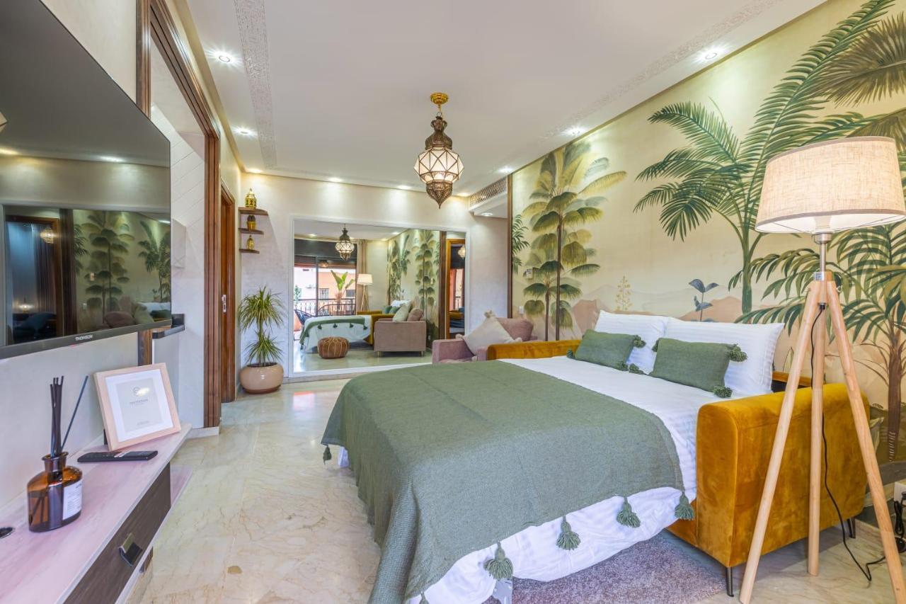 L'Atlas - Appartement Authentique A Gueliz Marrakesh Buitenkant foto