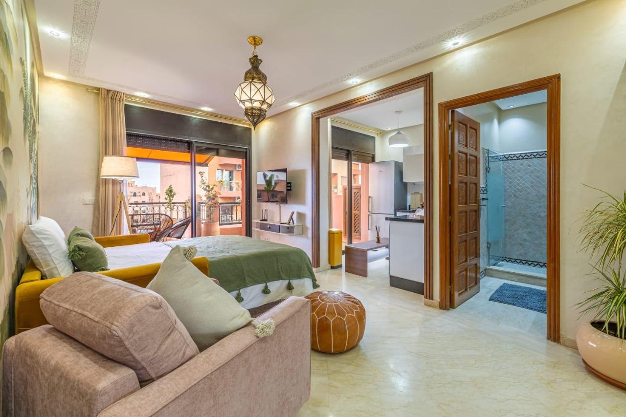 L'Atlas - Appartement Authentique A Gueliz Marrakesh Buitenkant foto