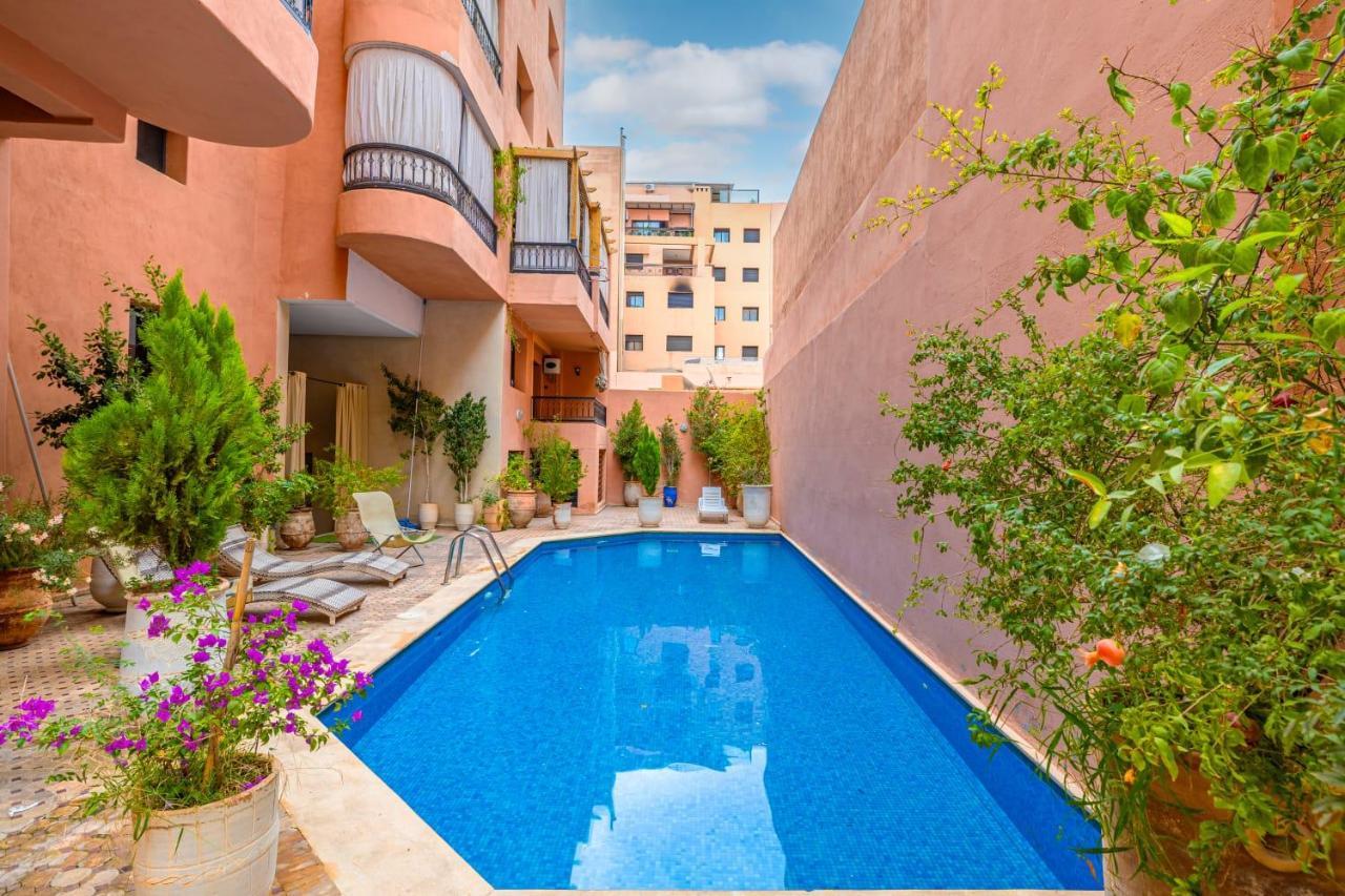 L'Atlas - Appartement Authentique A Gueliz Marrakesh Buitenkant foto