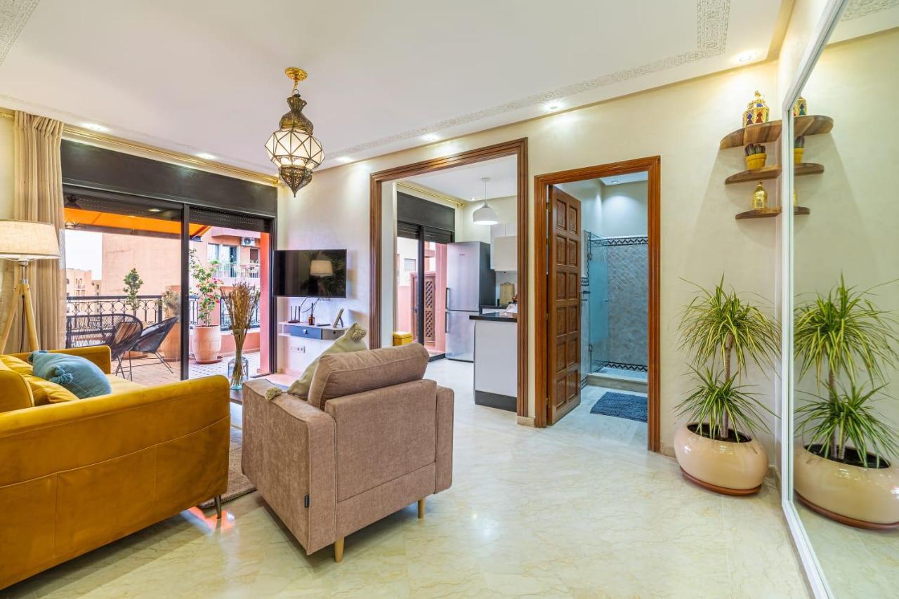 L'Atlas - Appartement Authentique A Gueliz Marrakesh Buitenkant foto
