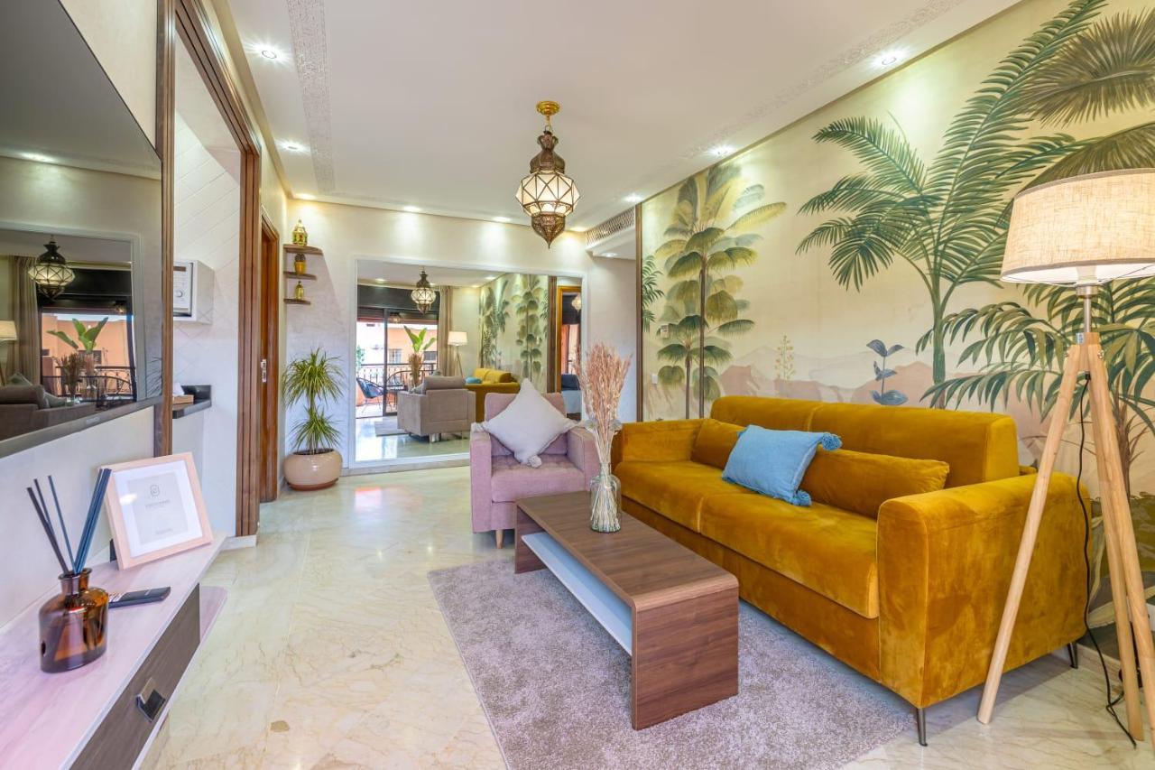 L'Atlas - Appartement Authentique A Gueliz Marrakesh Buitenkant foto